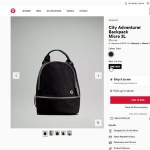 MICRO PINK City Adventurer Backpack NWOT